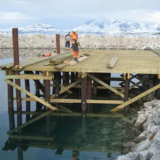 Snekkering av kai